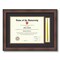 ArtToFrames 11x14 inch Diploma Frame with Tassel Opening - Framed with Black and Gold Mats, Comes with Regular Acrylic and Sawtooth Hanger for Wall Hanging (DT-11x14)